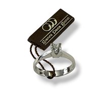 Anello Gianni Pace Donna Solitari in Oro bianco Diamante GPGSL16